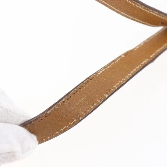 GUCCI Micro GG Supreme Shoulder Bag PVC Beige Gold - Picture 8 of 15